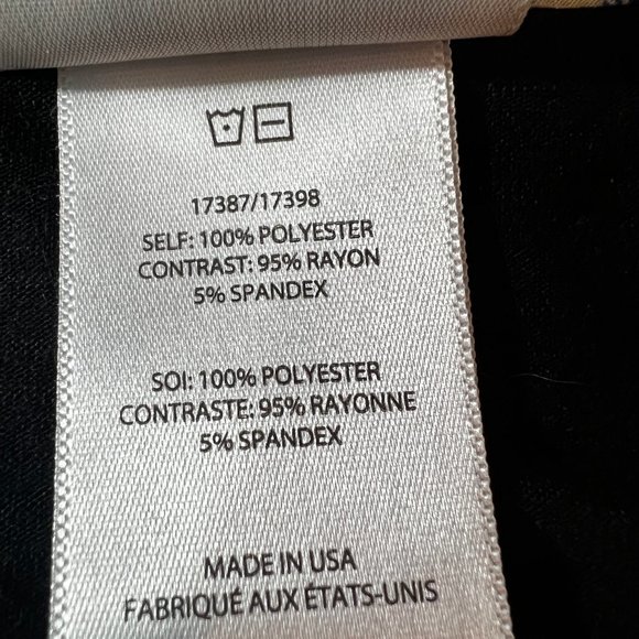 LN DOLAN Left Coast Collection Black Sleeveless V-Neck Draped Tunic Top … - Picture 10 of 11